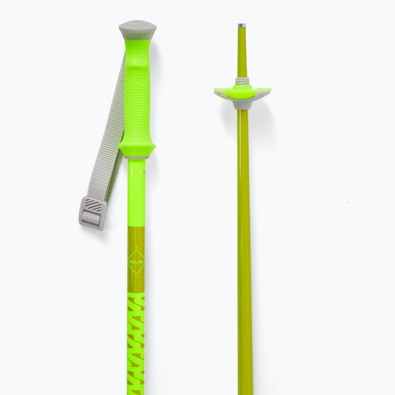 Kije narciarskie Salomon Polar neon yellow 3