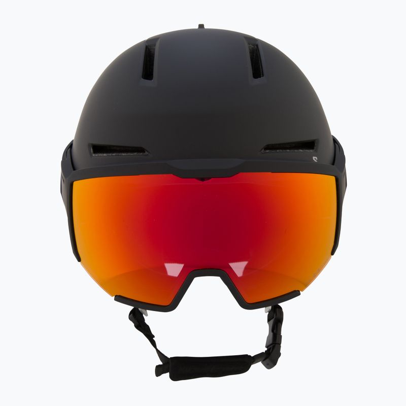 Kask narciarski Salomon Osmo Pro Sigma Photo black/poppy red 2