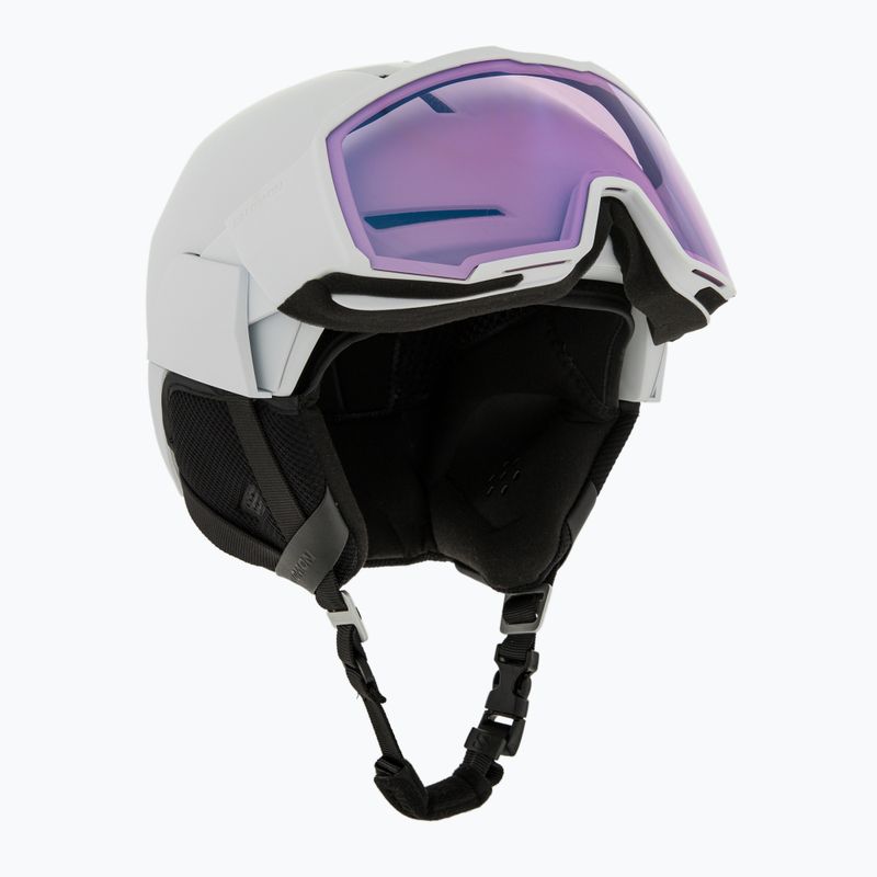 Kask narciarski Salomon Osmo Pro Sigma Photo white/sky blue 9
