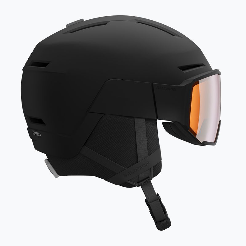 Kask narciarski Salomon Osmo black/flash tonic orange 3
