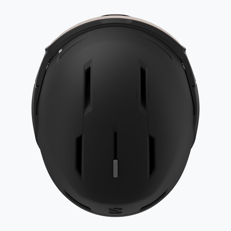 Kask narciarski Salomon Osmo black/flash tonic orange 5