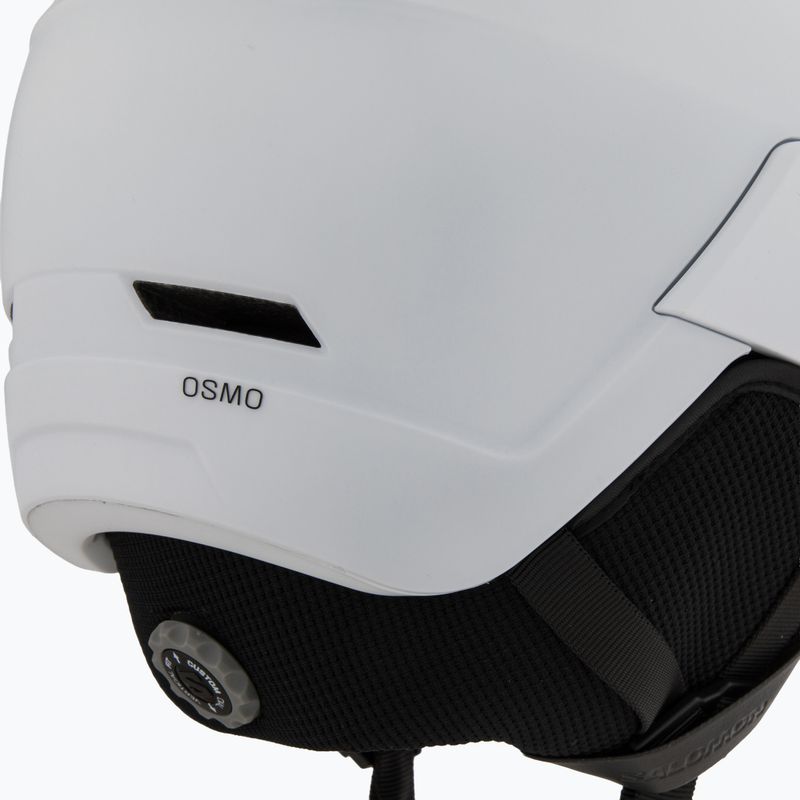 Kask narciarski Salomon Osmo white/flash tonic orange 7