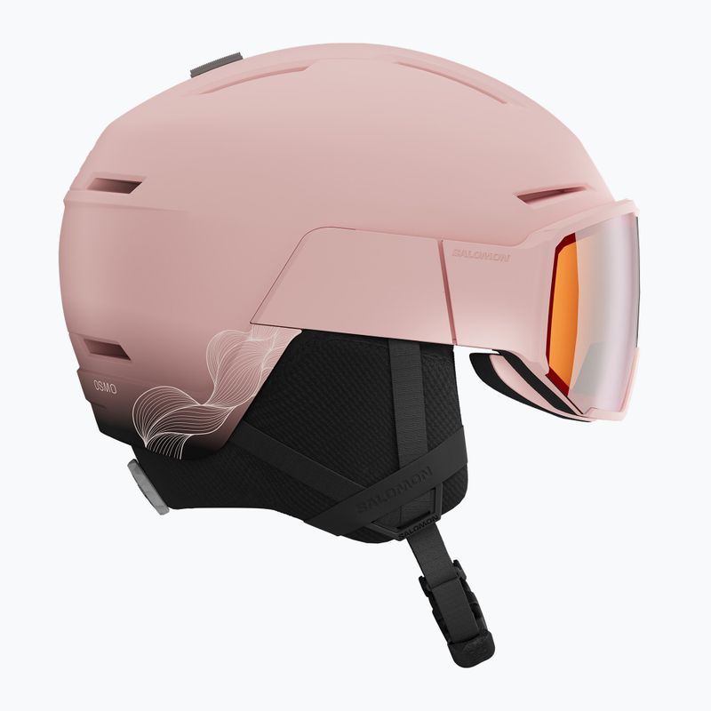 Kask narciarski Salomon Osmo heavenly pink/black/flash tonic orange 3