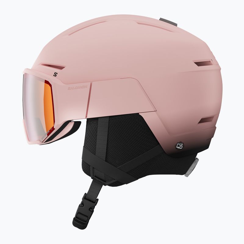 Kask narciarski Salomon Osmo heavenly pink/black/flash tonic orange 4