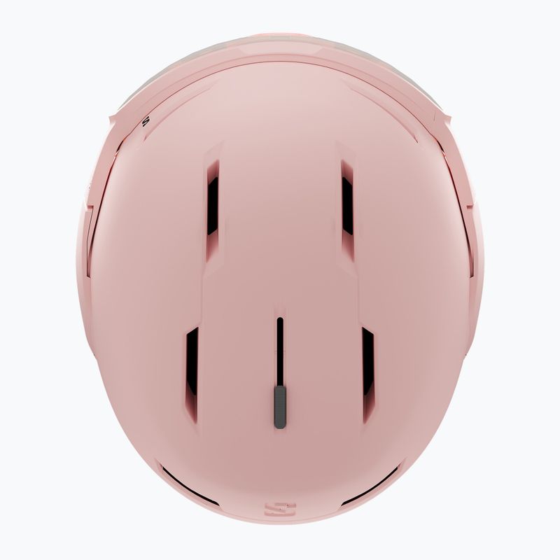 Kask narciarski Salomon Osmo heavenly pink/black/flash tonic orange 5