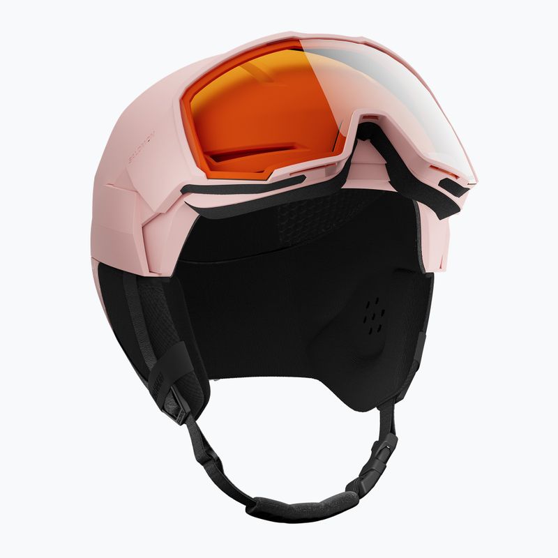 Kask narciarski Salomon Osmo heavenly pink/black/flash tonic orange 6