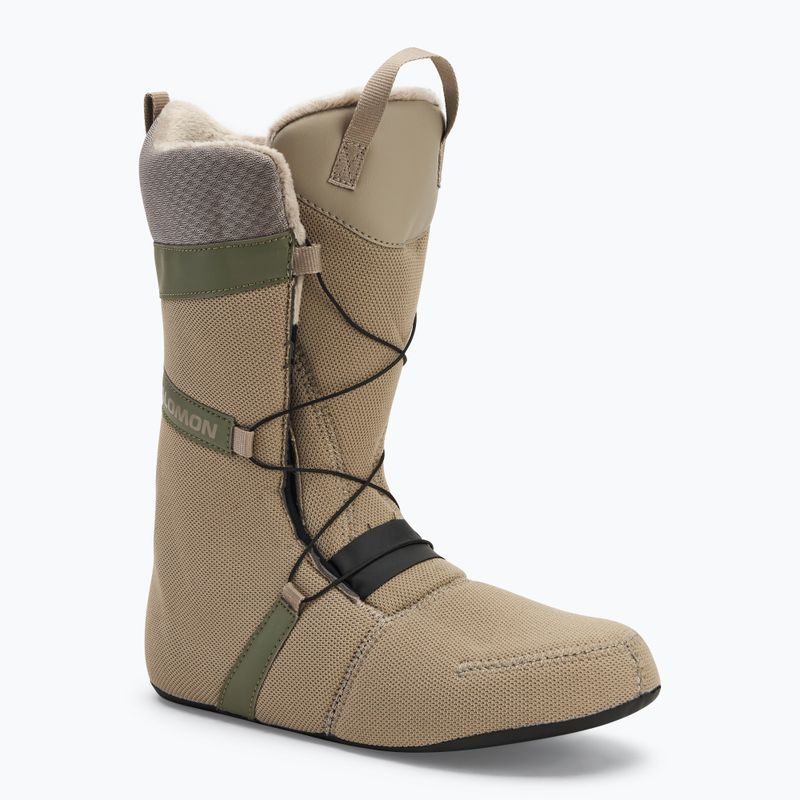 Buty snowboardowe męskie Salomon Launch Boa SJ Boa deep lichen green/beluga/vintage khaki 5