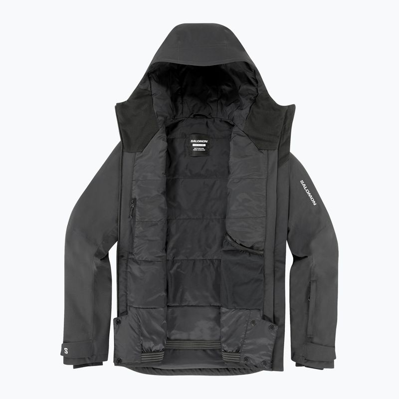 Kurtka narciarska damska Salomon Highland deep black 5