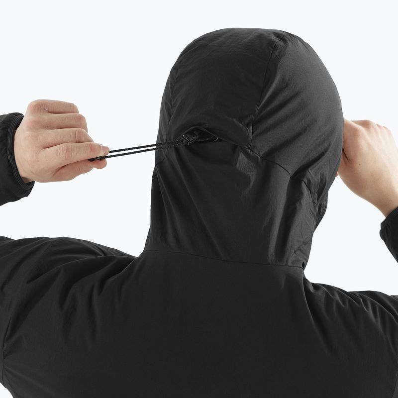 Kurtka ocieplana męska Salomon Mountain Flex deep black 4