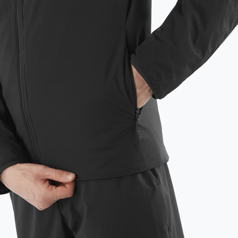 Kurtka ocieplana męska Salomon Mountain Flex deep black 5