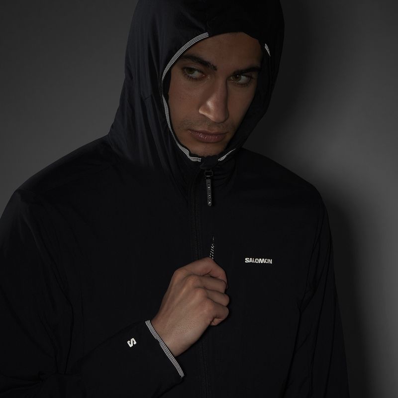 Kurtka ocieplana męska Salomon Mountain Flex deep black 8