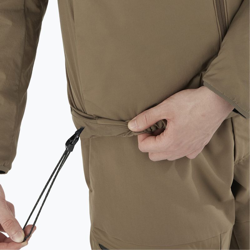 Kurtka ocieplana męska Salomon Mountain Flex Hd shitake 6