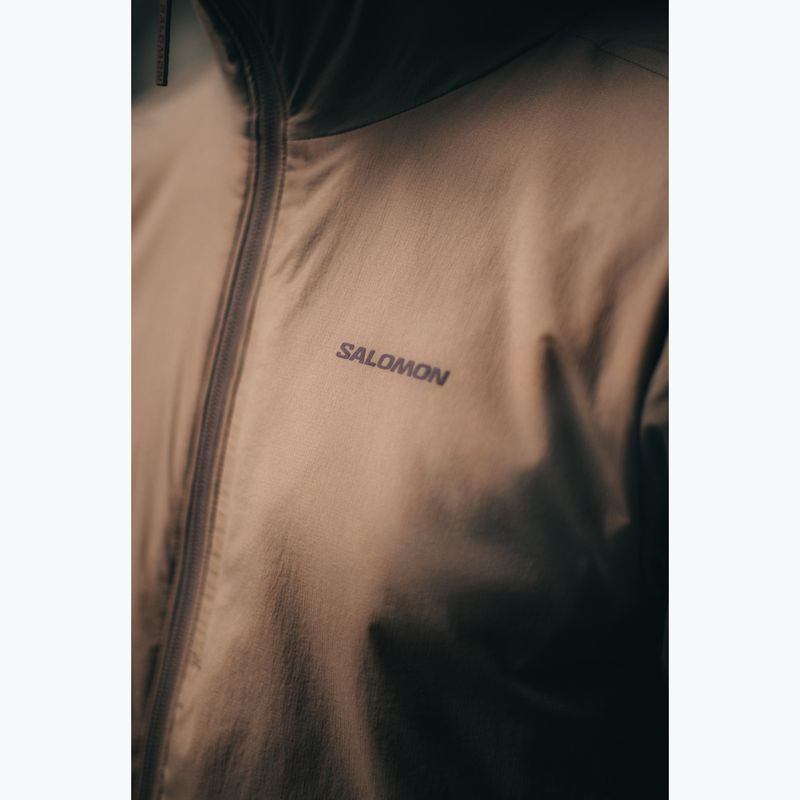 Kurtka ocieplana męska Salomon Mountain Flex Hd shitake 15
