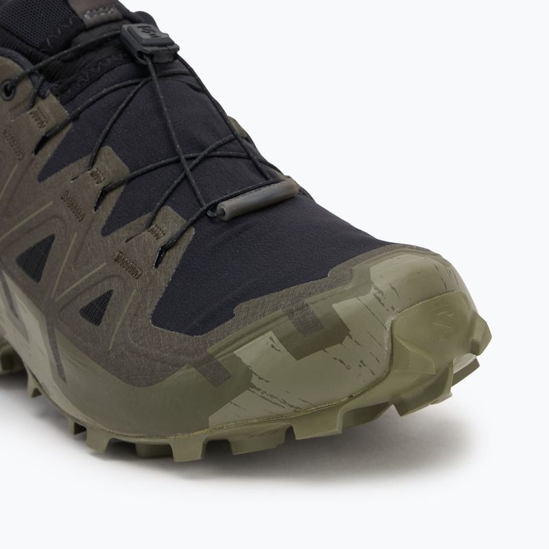 Buty do biegania męskie Salomon Speedcross 6 GTX black/peat/deep lichen green 7