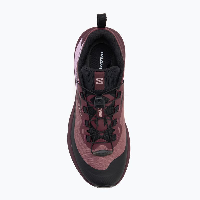 Buty do biegania damskie Salomon Genesis GTX rose taupe/black orchid/bouquet 5