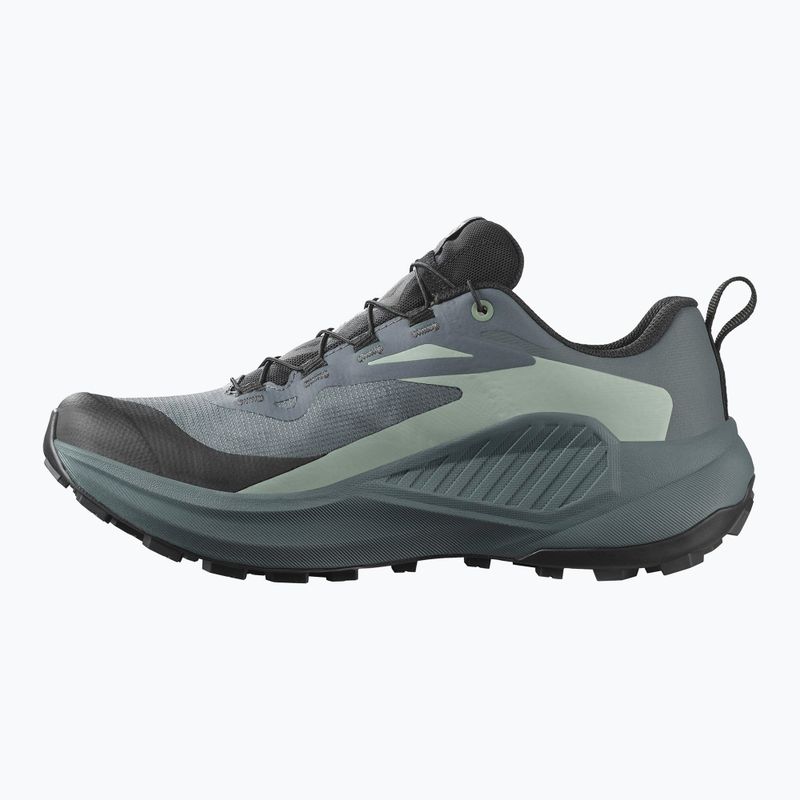 Buty do biegania damskie Salomon Genesis GTX turbulence/black/green milieu 2