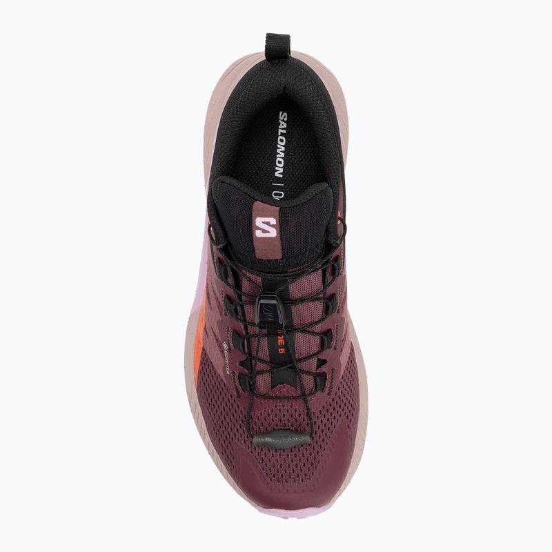 Buty do biegania damskie Salomon Sense Ride 5 GTX catawba grape/orchid bouquet/cherry tomato 5