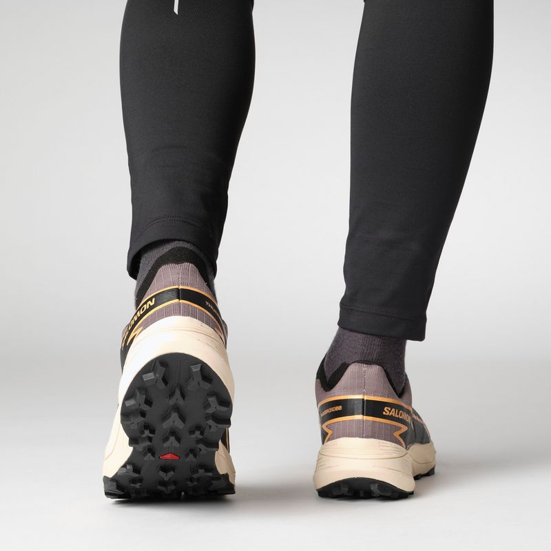 Buty do biegania damskie Salomon Thundercross GTX shark/black/papaya 10