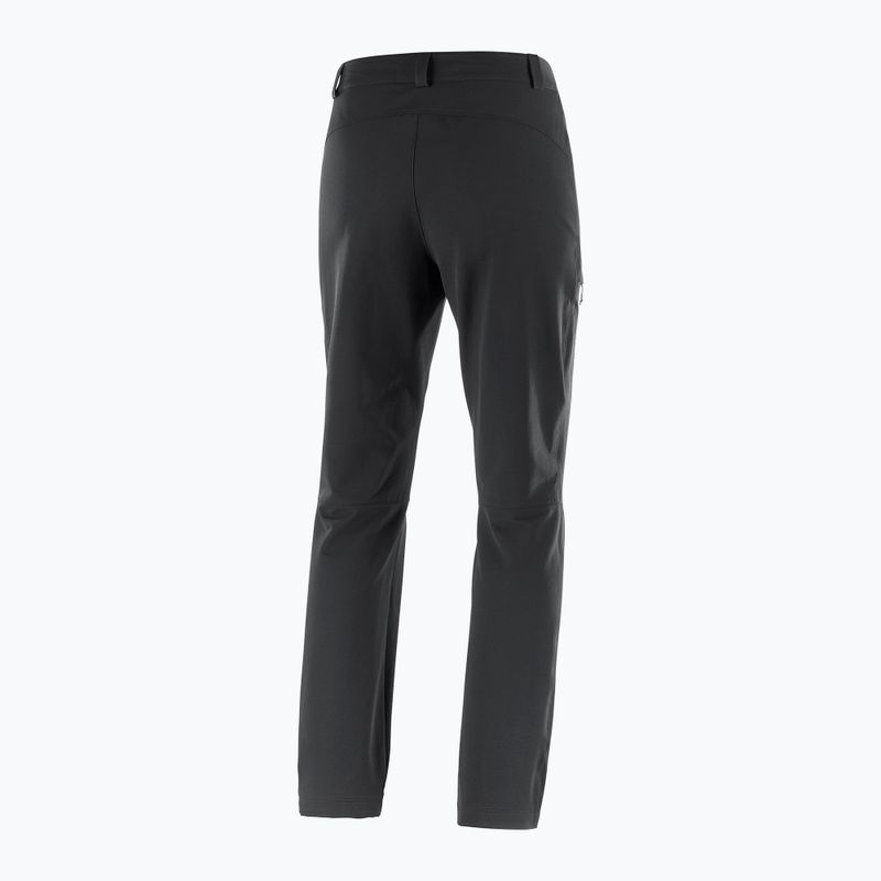 Spodnie trekkingowe damskie Salomon Wayfarer Warm deep black 5