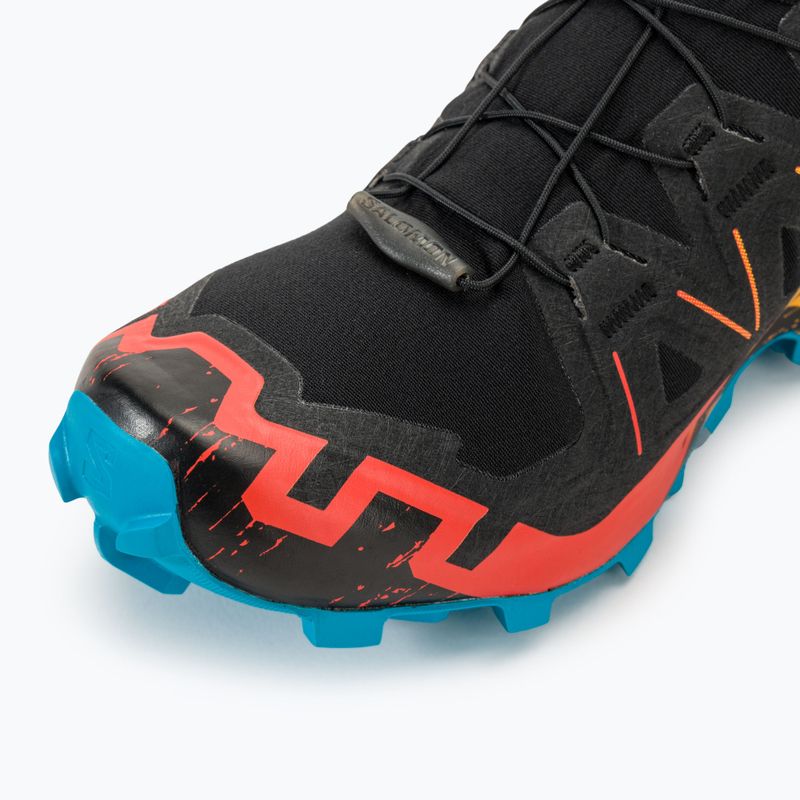 Buty do biegania męskie Salomon Speedcross 6 black/white/transcend blue 9
