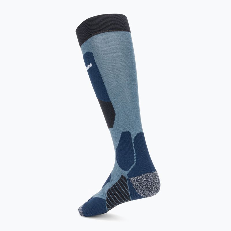 Skarpety narciarskie Salomon S/Access 2 pary black/ copen blue 4