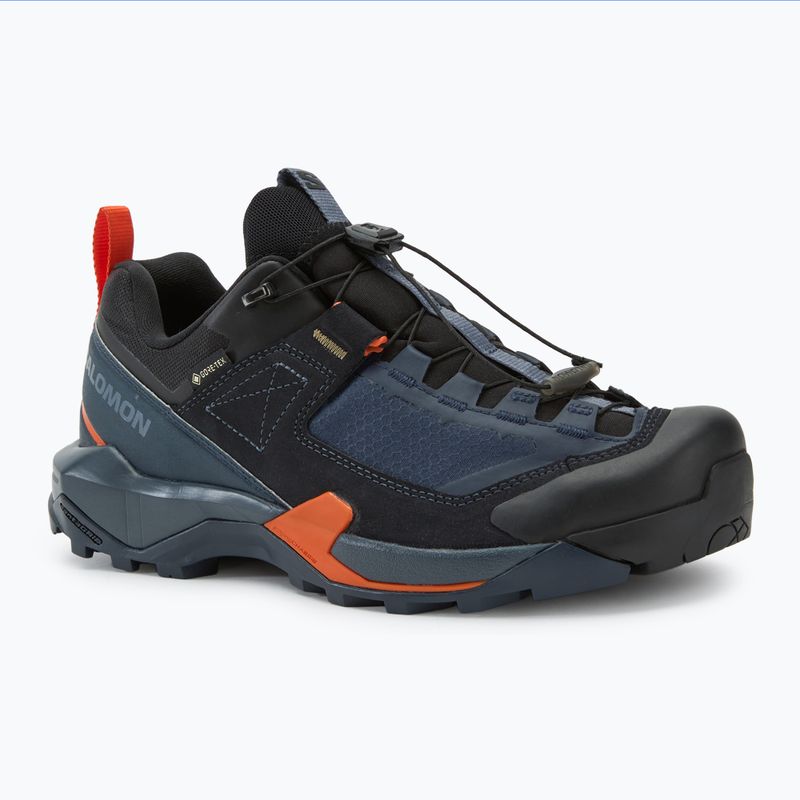 Buty trekkingowe męskie Salomon X Ultra Alpine GTX blue nights/black/red orange