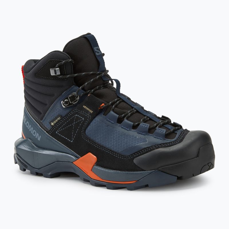 Buty trekkingowe męskie Salomon X Ultra Alpine MID GTX blue nights/black/red orange