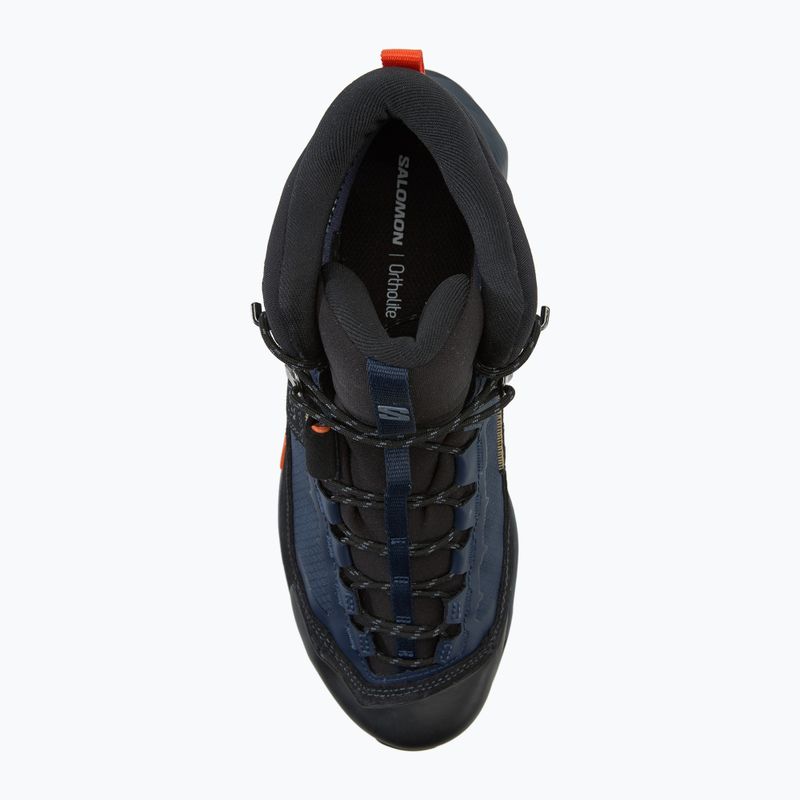 Buty trekkingowe męskie Salomon X Ultra Alpine MID GTX blue nights/black/red orange 5