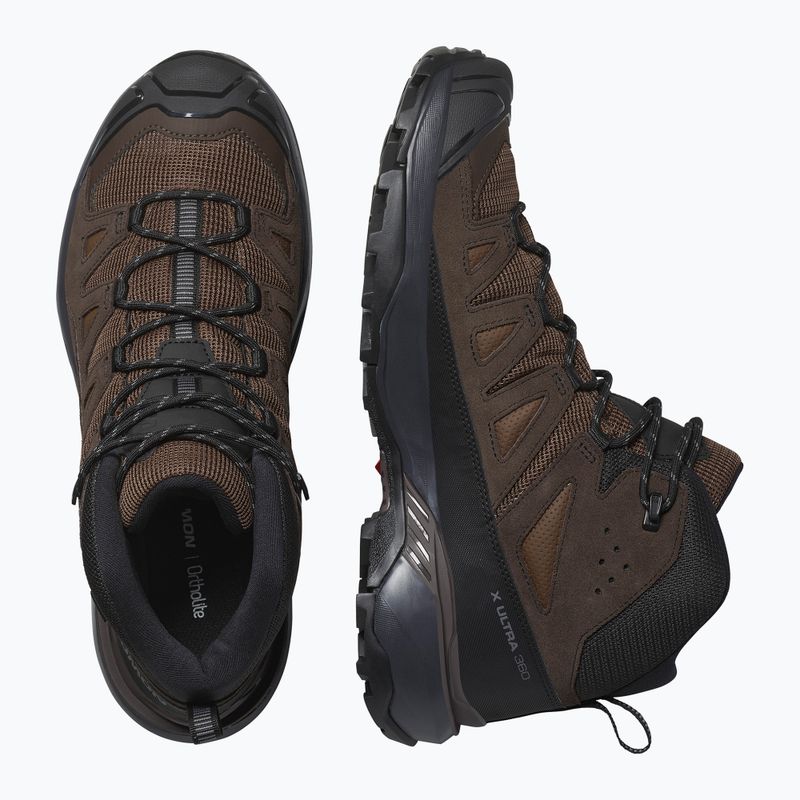 Buty trekkingowe męskie Salomon X ULTRA 360 LTR MID GTX dark earth/delicioso/ castlerock 13