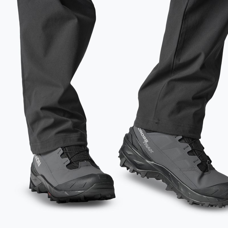 Buty trekkingowe męskie Salomon Crosstrak Powder WP asphalt/black/sharkskin 8
