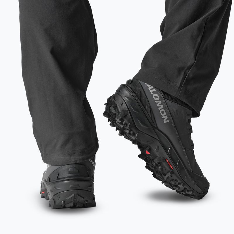 Buty trekkingowe męskie Salomon Crosstrak Powder WP asphalt/black/sharkskin 9
