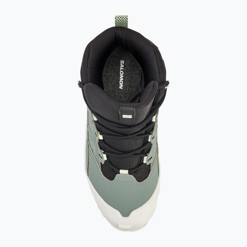 Buty trekkingowe damskie Salomon Crosstrak WP agave green/black/can ary green 5