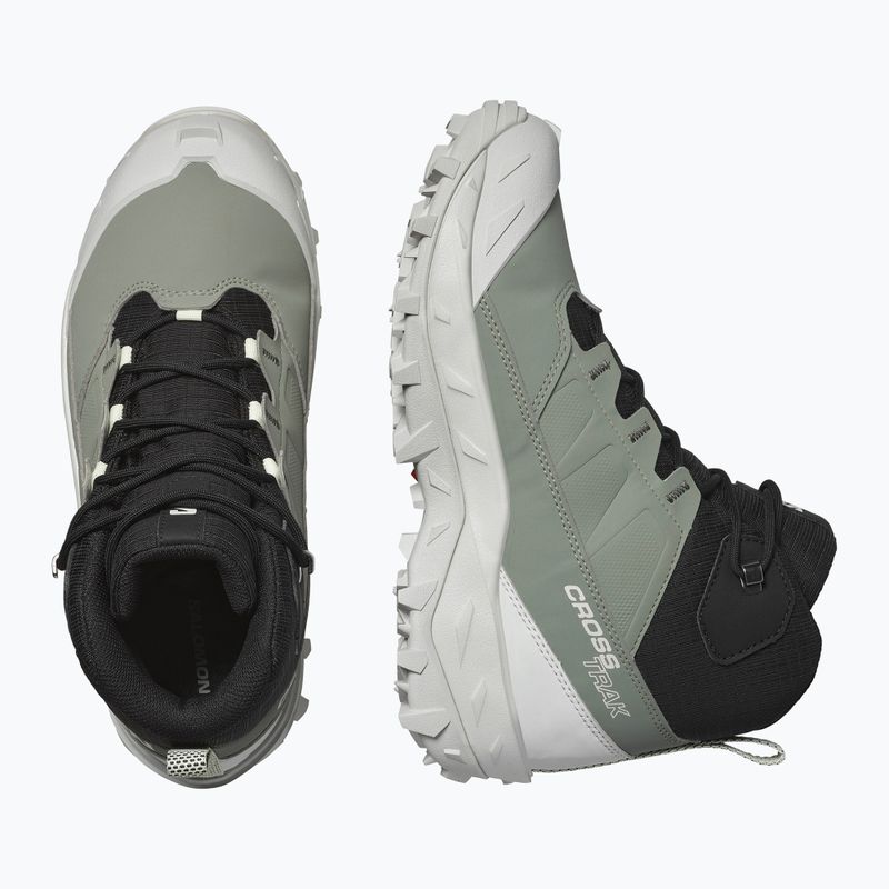 Buty trekkingowe damskie Salomon Crosstrak WP agave green/black/can ary green 13