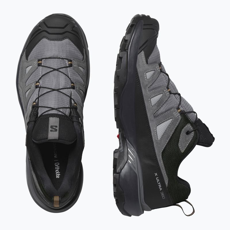 Buty trekkingowe męskie Salomon X ULTRA 360 LTR GTX sharkskin/castle rock/kelp 13