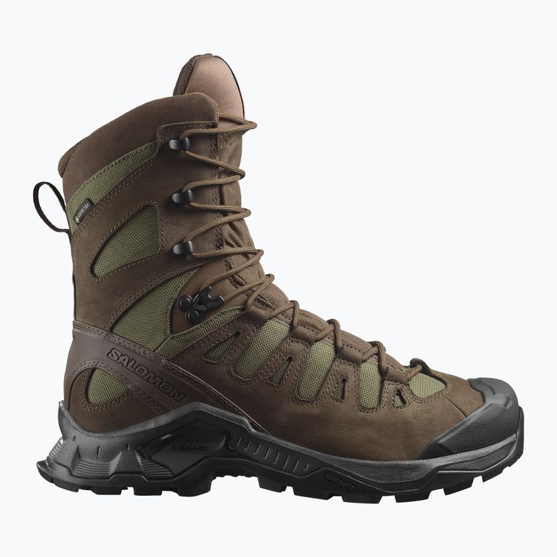 Buty turystyczne Salomon Quest Tracker High GTX earth brown/green 8