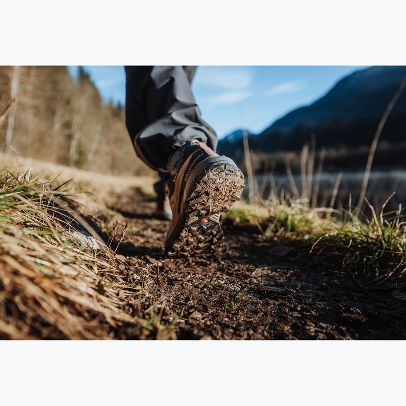 Buty trekkingowe damskie Salomon X ULTRA 360 LTR GTX cognac/peppercorn/black 10