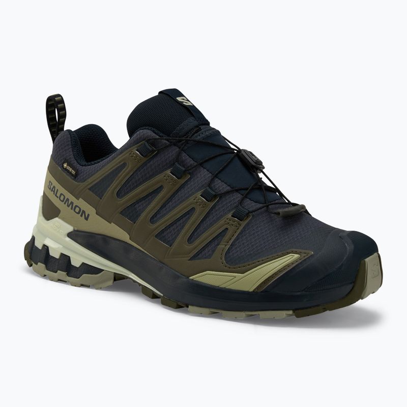 Buty do biegania męskie Salomon XA PRO 3D V9 GTX india ink/olive night/aloe wash