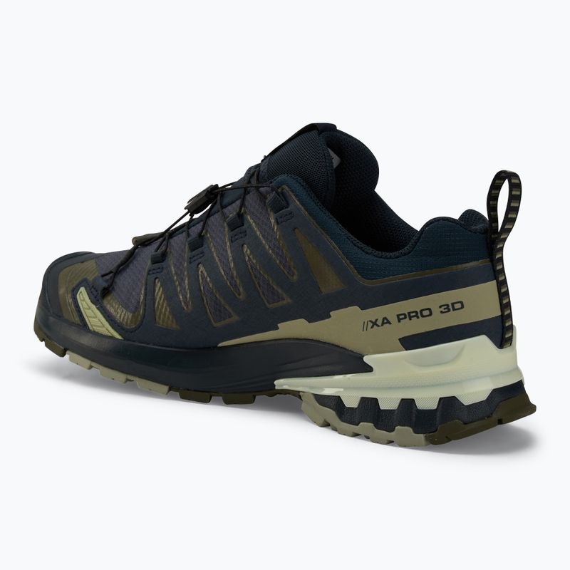 Buty do biegania męskie Salomon XA PRO 3D V9 GTX india ink/olive night/aloe wash 3