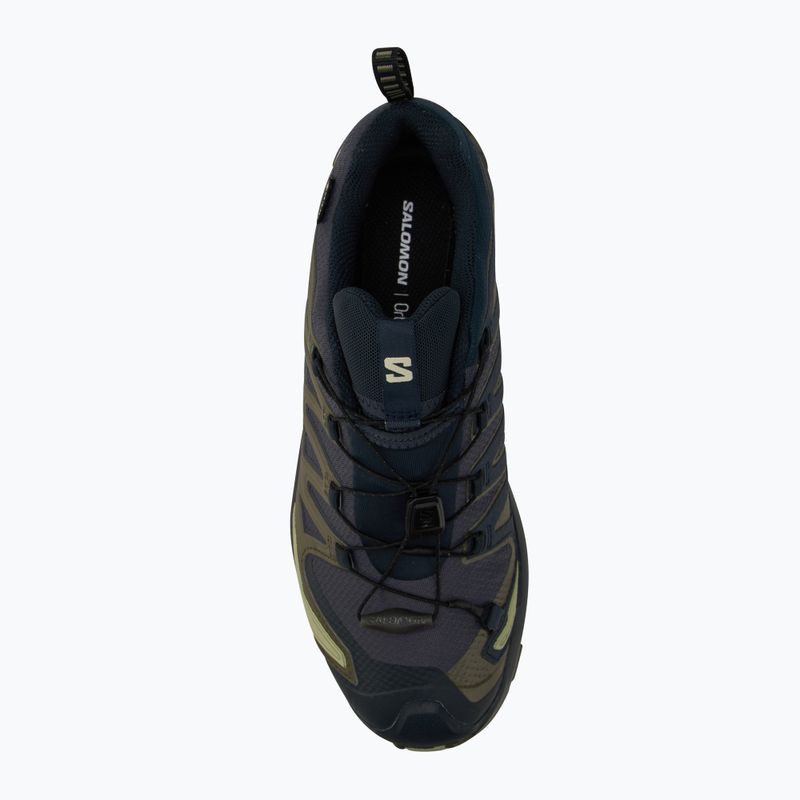 Buty do biegania męskie Salomon XA PRO 3D V9 GTX india ink/olive night/aloe wash 5