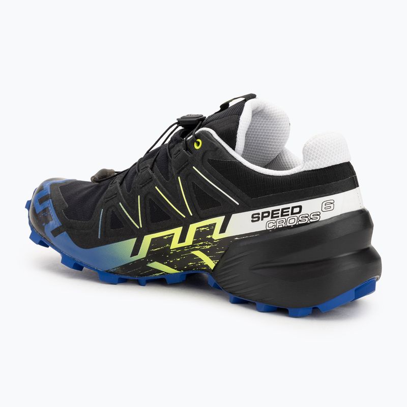 Buty do biegania męskie Salomon Speedcross 6 Gtx Fan Fire black/surf the web/safety yellow 3