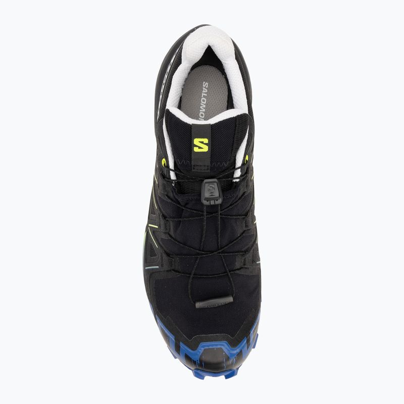 Buty do biegania męskie Salomon Speedcross 6 Gtx Fan Fire black/surf the web/safety yellow 5