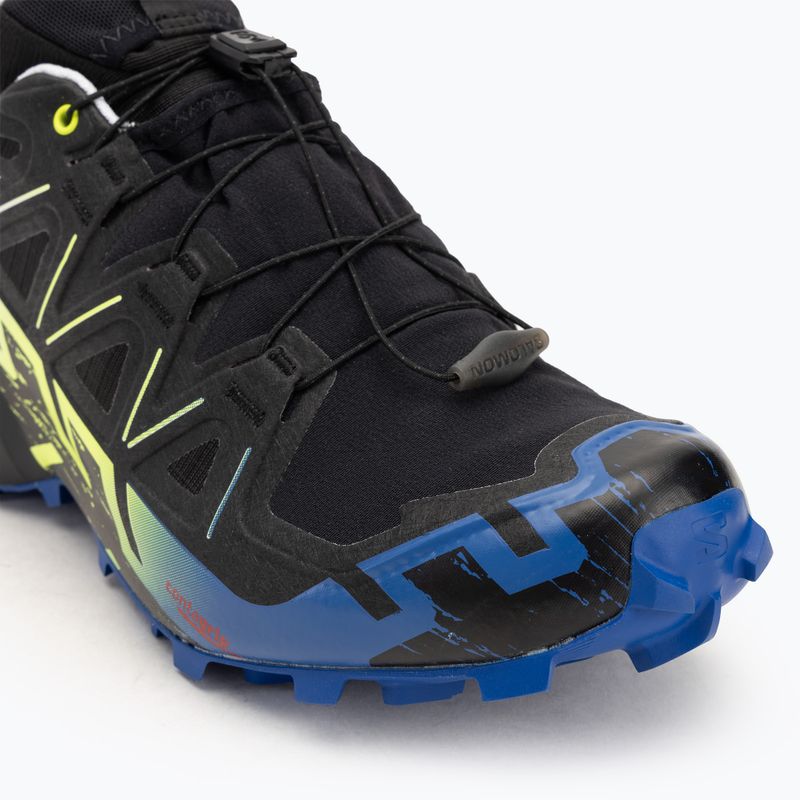 Buty do biegania męskie Salomon Speedcross 6 Gtx Fan Fire black/surf the web/safety yellow 7