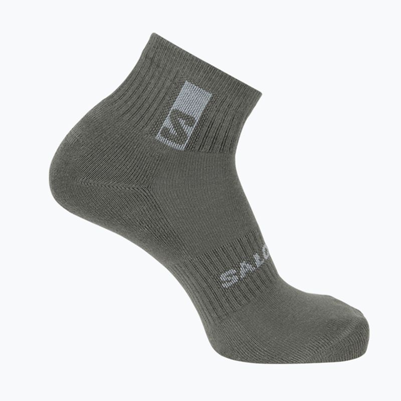 Skarpety Salomon Everyday Ankle 3 pary silver cloud/sedona sage 2