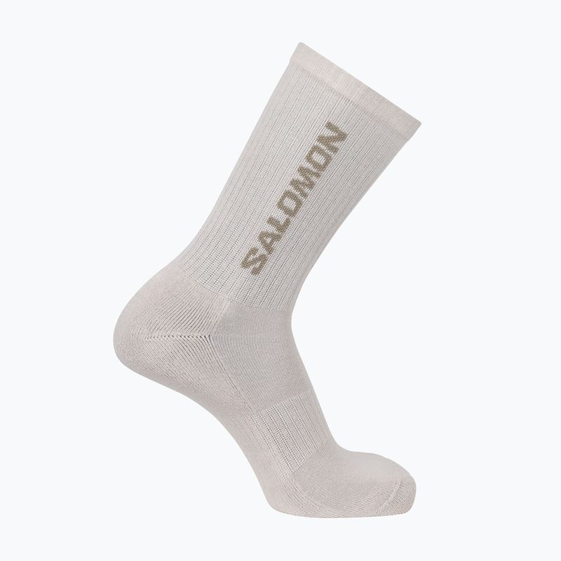 Skarpety Salomon Everyday Crew 3 pary silver cloud/sedona sage 4