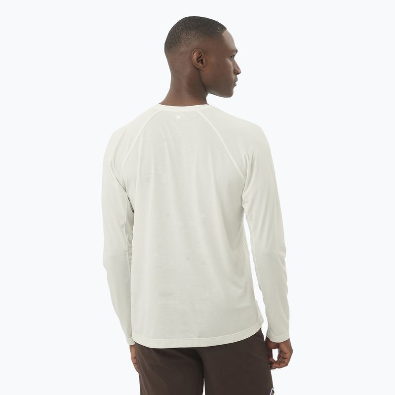 Longsleeve do biegania męski Salomon SHAKEout Core icicle 2