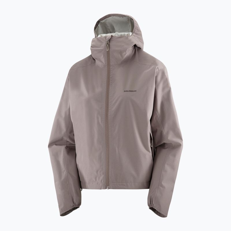 Kurtka przeciwdeszczowa damska Salomon Outscape 2l iron 9