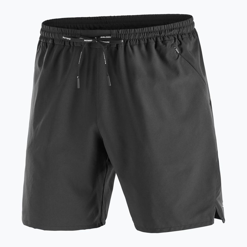 Spodenki do biegania męskie Salomon SHAKEout Core 7" No Liner deep black 6
