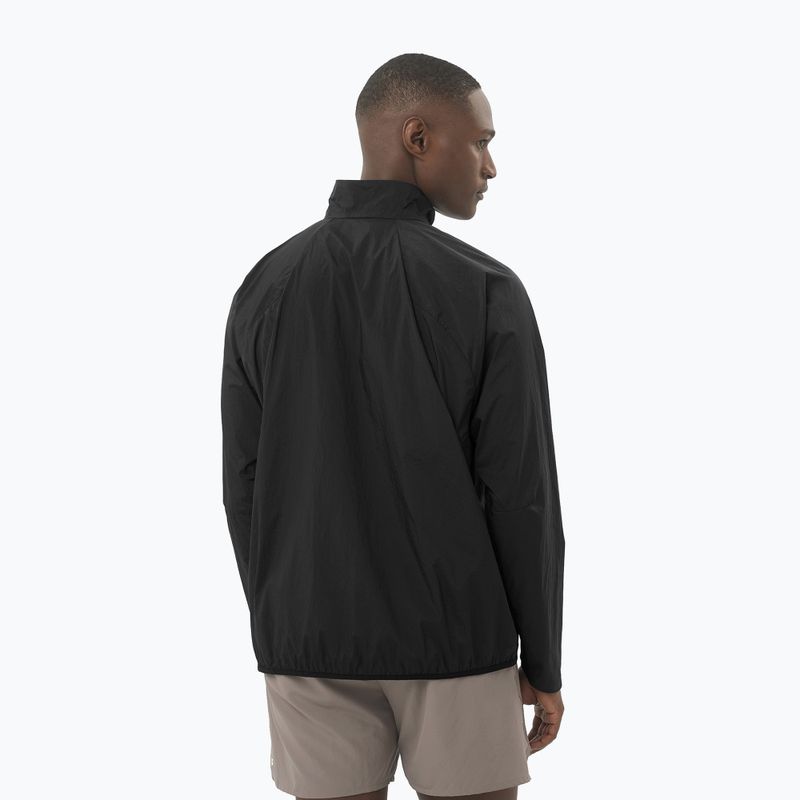 Kurtka do biegania męska Salomon Shakeout Fly deep black 2