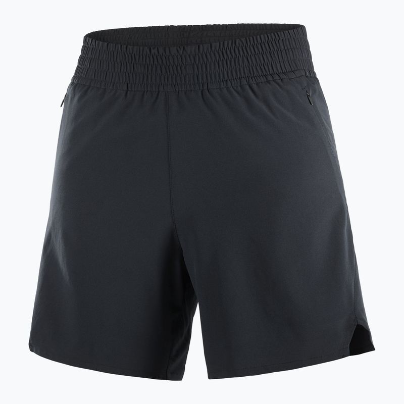 Spodenki do biegania damskie Salomon SHAKEout Core 6" deep black 6
