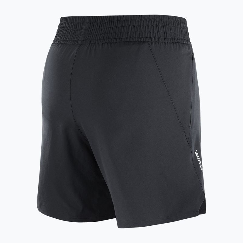 Spodenki do biegania damskie Salomon SHAKEout Core 6" deep black 7